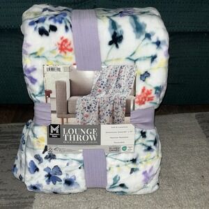 Member's Mark Oversized Lounge Throw Blanket, 60" x 70", Summer Meadow